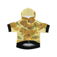 Load image into Gallery viewer, Van Gogh Sunflowers Button Hoodie
