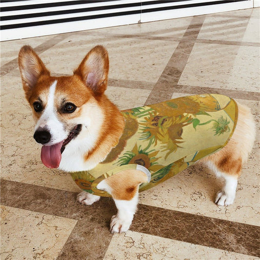 Van Gogh Sunflowers Pet Vest