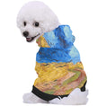 Load image into Gallery viewer, Van Gogh Wheatfield with Crows Button Hoodie
