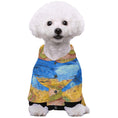 Load image into Gallery viewer, Van Gogh Wheatfield with Crows Button Hoodie
