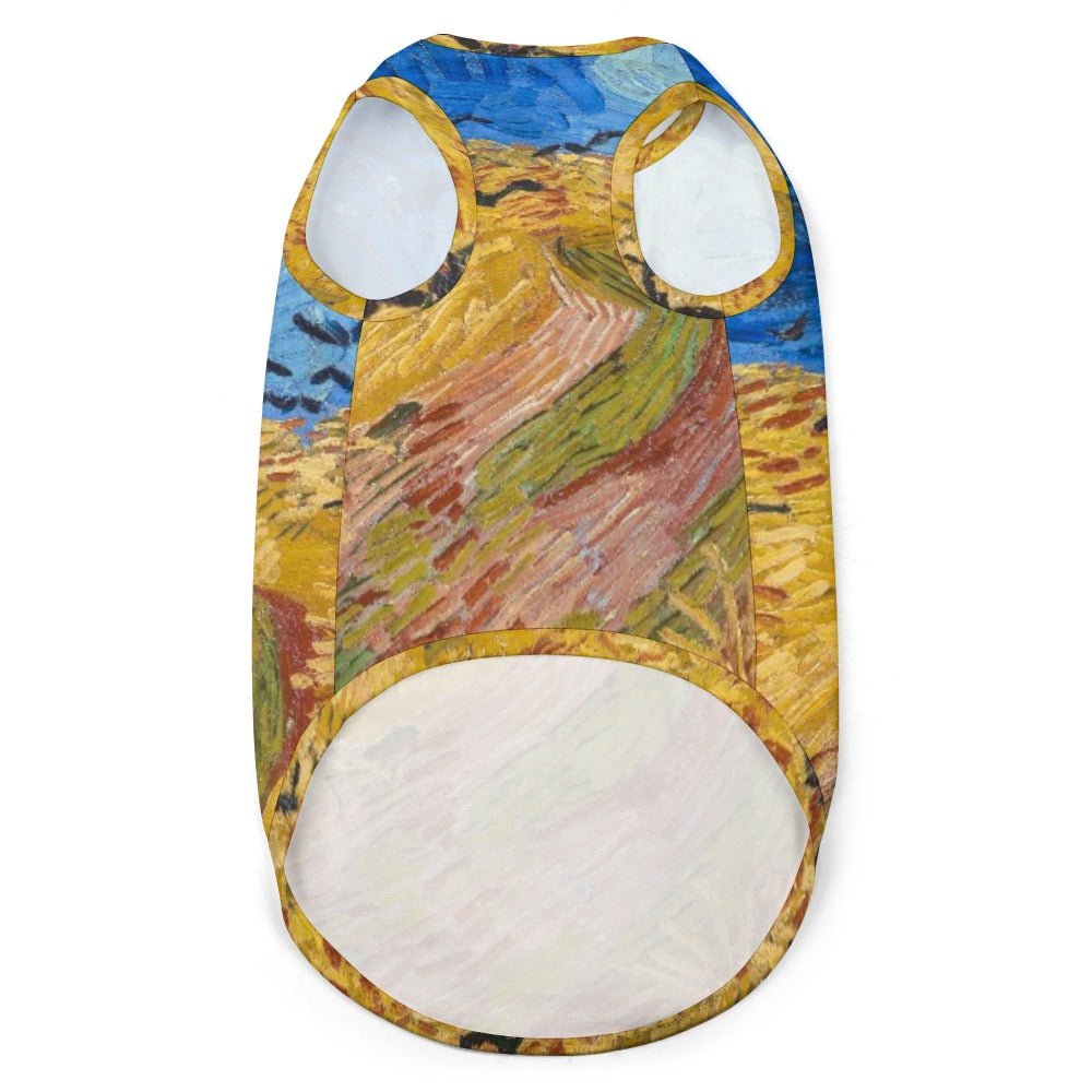 Van Gogh Wheatfield with Crows Pet Vest