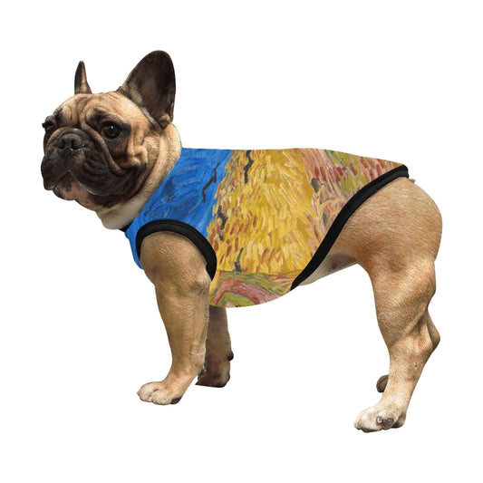 Van Gogh Wheatfield with Crows Tank Top