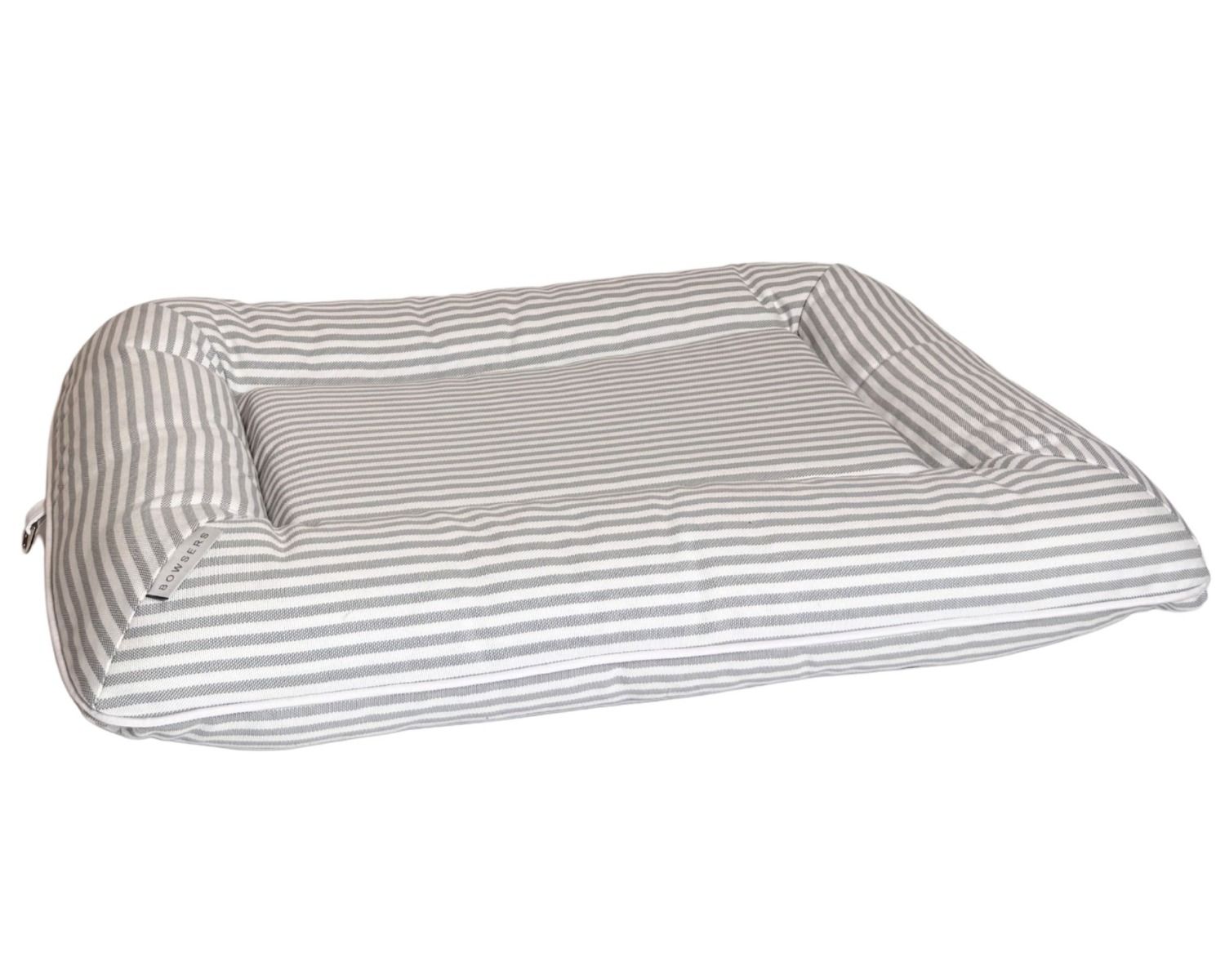 Bowsers Sun Lounger Orthopedic Outdoor Dog Bed in Liberty Stripe