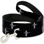 Dog Leash - Ford Mustang w/Bars Logo REPEAT