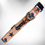 Colorado and Texas Dog Collars, Leads, and Bows - 5 Styles 