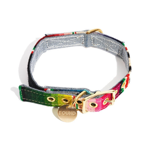 Dog Collars Premium New! Vintage Canvas Cat & Dog Collar