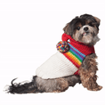 Load image into Gallery viewer, Vintage Ski Hoodie Dog Sweater
