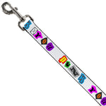 Dog Leash - Punk You White/Full Color