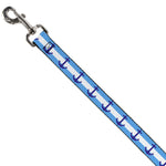 Dog Leash - Anchor/Stripe Blues/White