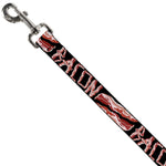 Dog Leash - Bacon w/Text2