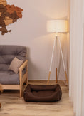 Load image into Gallery viewer, Pet Beds Premium Chester & Lee | Cotton Sleeper Dog Bed Brown
