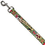 Dog Leash - Only God Can Judge Me Green
