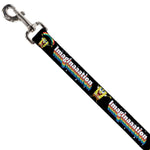 Dog Leash - SpongeBob Arms Up Rainbow Pose/IMAGINAAATION Black/Multi Color