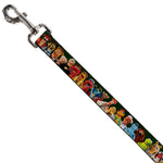 Dog Leash - Muppets 20-Character Group Pose Greens