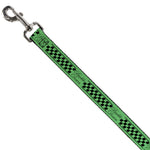 Dog Leash - Buckle-Down Cab Stripe Green/Yellow Fade