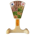 Load image into Gallery viewer, Waffle Tower Nylon Chew & Enrichment Toy | 2-in-1 for Aggressive Chewers | SodaPup

