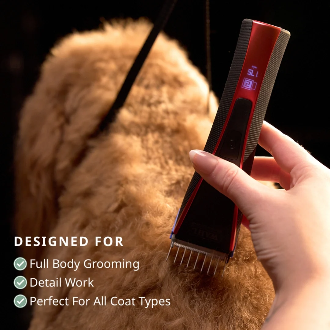 Pet Bravura2 Cordless Clipper Brilliant Rose with Charging Stand by Wahl product image