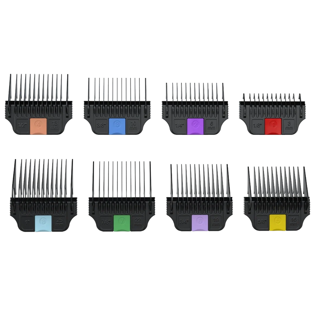 Detachable Stainless Steel Wide Attachment Combs by Wahl
