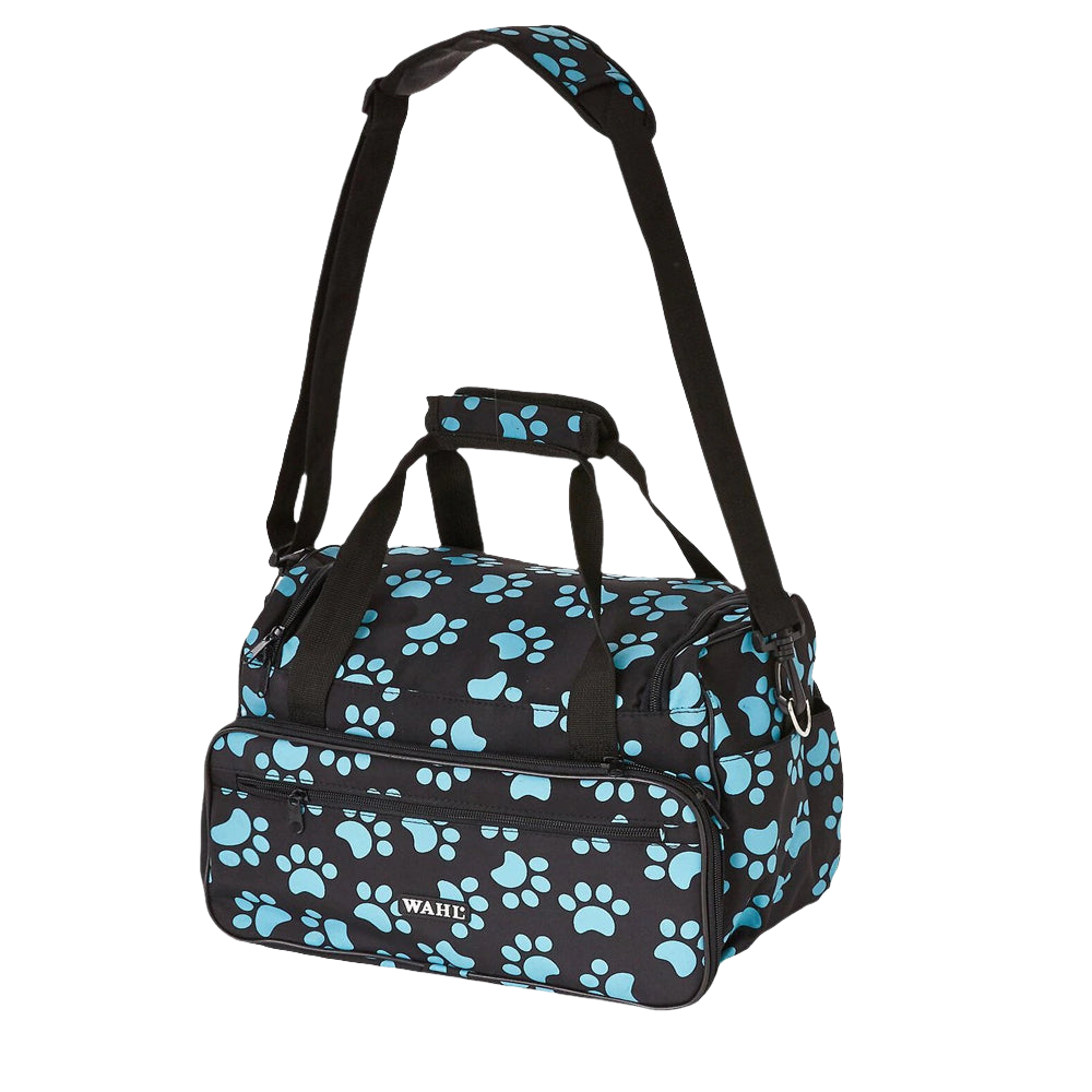 Wahl Groomer's Tote Bag Turquoise Paw Print