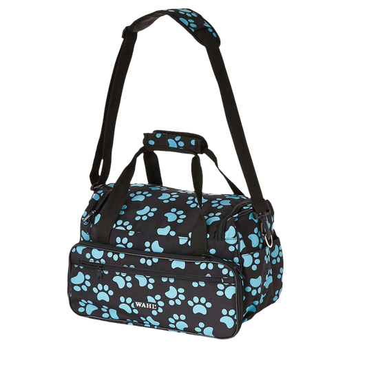 Wahl Groomer's Tote Bag Turquoise Paw Print