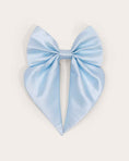 Load image into Gallery viewer, Satin Collar Bow - Sky
