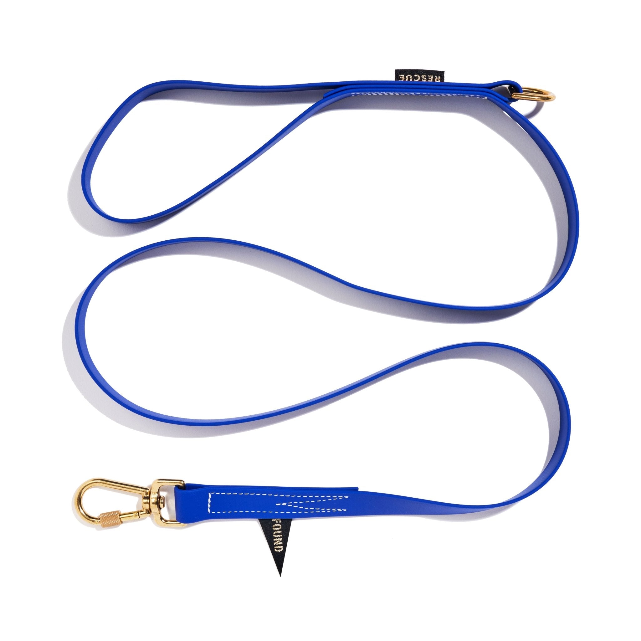 Standard 5ft Leads Premium Water Resistant Standard 5ft Leash, Blue | Found My Animal