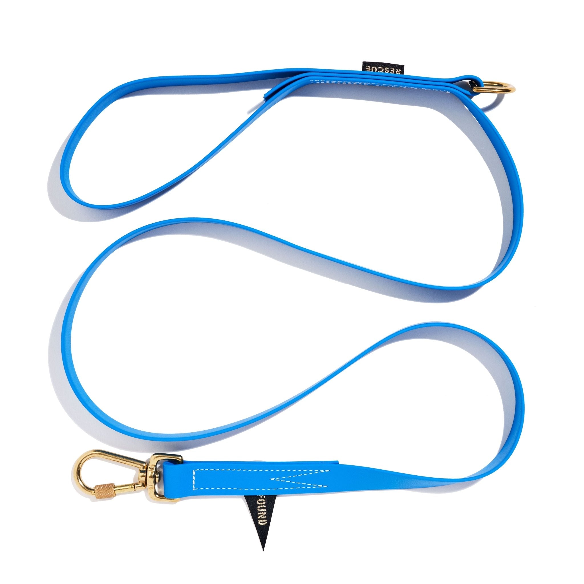 Standard 5ft Leads Premium Water Resistant Standard 5ft Leash, Light Blue | Found My Animal