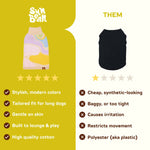 Wavy Knitted Dog Sweater 