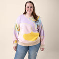 Load image into Gallery viewer, Wavy Oversized Human Sweater
