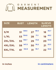 Wavy Oversized Human Sweater