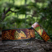 Mythical Dragon - Green and Gold 