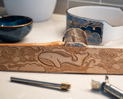 Whimsical Blue Whale 