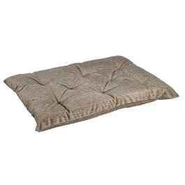 Bowsers Wheat Tufted Dog Crate Cushion - Washable Crate and Lounge Comfort
