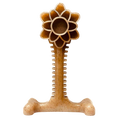 Load image into Gallery viewer, Honey Bone Dental Flower Tower - Indestructible Nylon Dog Chew Toy XL | USA
