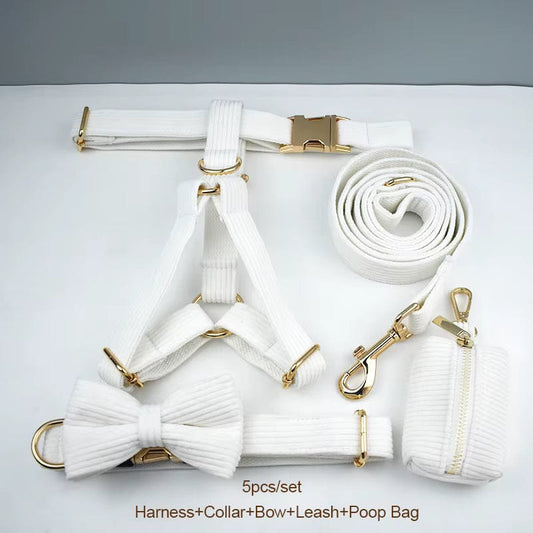 White Corduroy Set