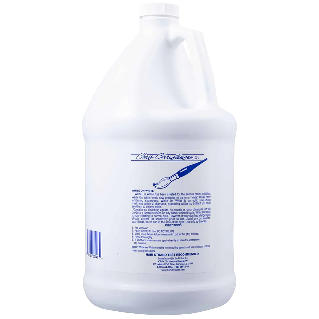 White on White Shampoo Gallon by Chris Christensen