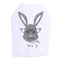 Load image into Gallery viewer, Girl Bunny with Glasses and Bow - Dog Tank alternate view
