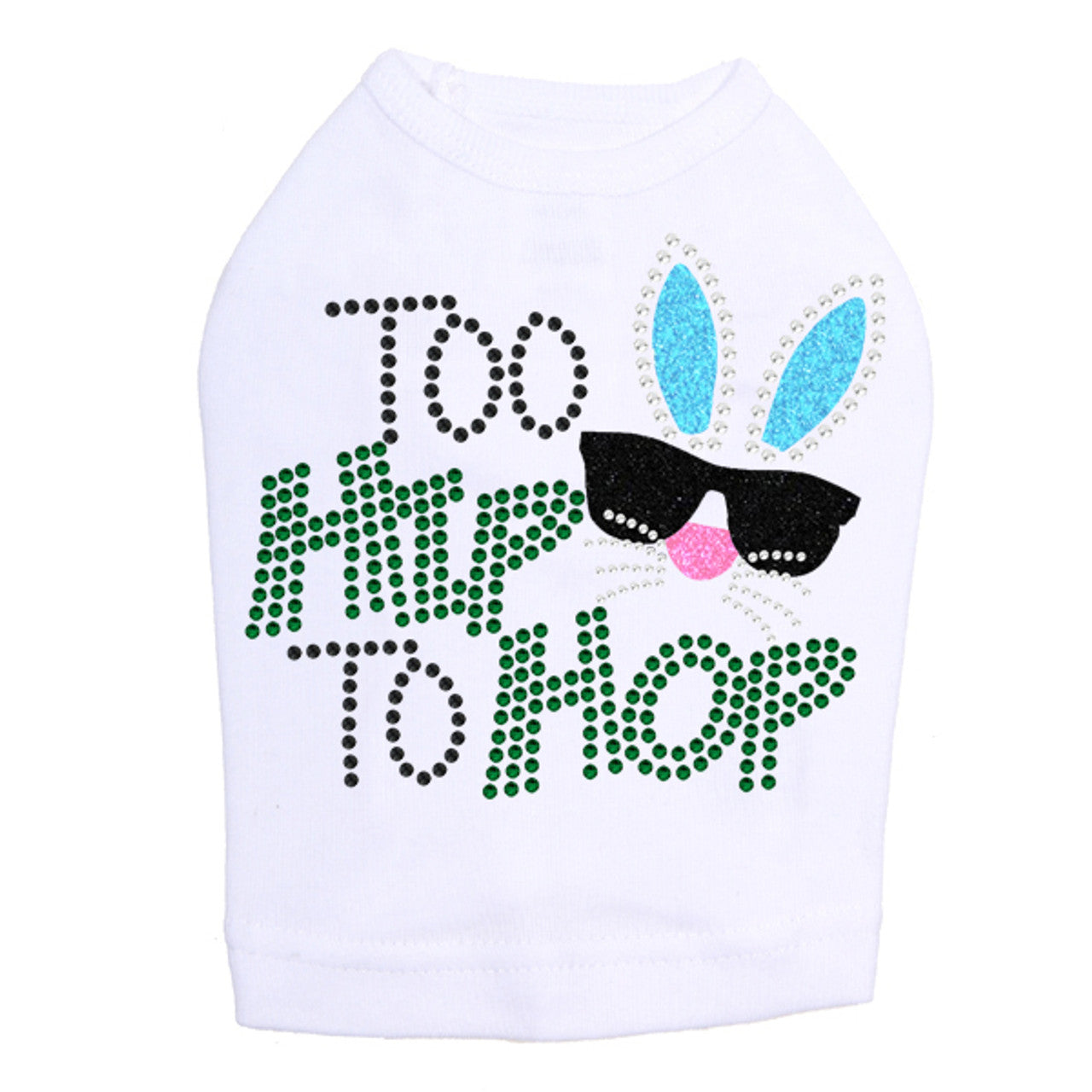 Too Hip to Hop - Dog Tank alternate view