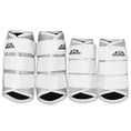 Load image into Gallery viewer, B&W - White Brushing Boots (Set of 4)
