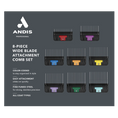 Load image into Gallery viewer, 8Pc Wide Blade Comb Attachment Set by Andis
