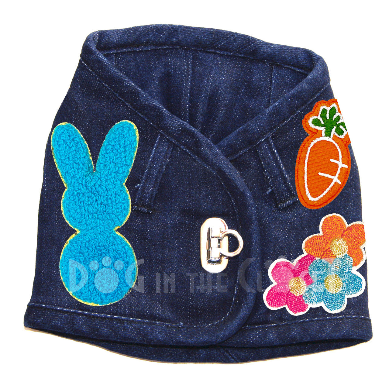Peep Bunny Denim Harness Vest alternate view