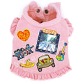 Load image into Gallery viewer, Rock Star (The Beatles) Abbey Lane (Large) Denim Dog Jacket alternate view

