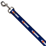 Dog Leash - Colorado Trout Flag/Snowy Mountains Blues/White/Red/Yellow