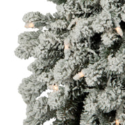 Kurt Adler 24-Inch Pre-Lit Clear Incandescent Vail Pine Wreath