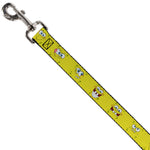 Dog Leash - SpongeBob Expressions Yellow