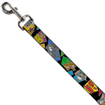 Dog Leash - TOM & JERRY Poses Black/Multi Color