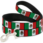 Dog Leash - Mexico Flags
