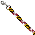 Dog Leash - Maryland Flags