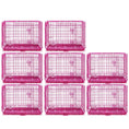 Load image into Gallery viewer, 24-42" Collapsible Pink Dog Crate RED24-42
