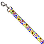 Dog Leash - Flower Peace Power